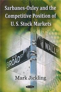 Sarbanes-Oxley & the Competitive Position of U.S. Stock Markets