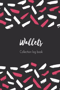 Wallets Collection log book