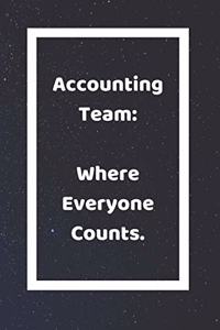 Accounting Team Where Everyone Counts