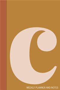 c Weekly Planner and Notes