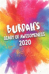 Burdah's Diary of Awesomeness 2020