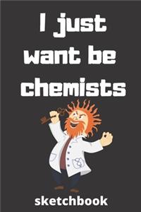 I just want be chemists sketchbook