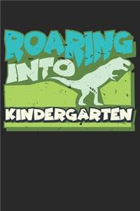 Roaring Into Kindergarten Dinosaur Dino