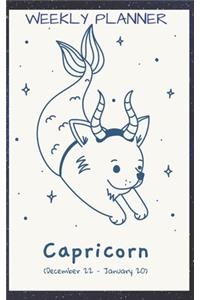 Capricorn Weekly Planner