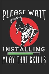 Muay Thai Notizbuch