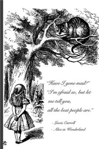 Alice in Wonderland Notebook