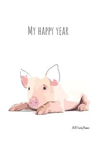 My Happy Year - 2020 Yearly planner