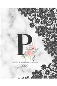 Weekly & Monthly Planner 2020 P