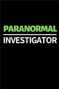 Paranormal Investigator