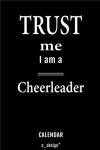 Calendar for Cheerleaders / Cheerleader: Everlasting Calendar / Diary / Journal (365 Days / 3 Days per Page) for notes, journal writing, event planner, quotes & personal memories