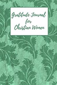 Gratitude Journal for Christian Women