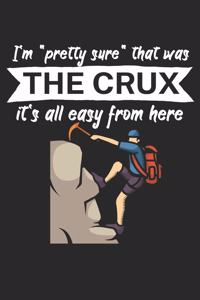 Im pretty sure that was the crux its all easy from here