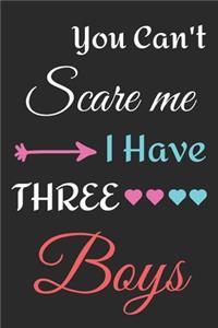 You Can't Scare Me I Have Three Boys