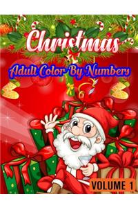 Christmas Adult Color By Numbers ( Volume 1 )