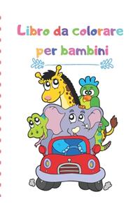 Libro da colorare per bambini