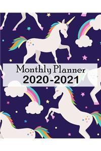 Monthly Planner 2020-2021