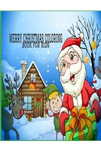Merry Christmas Coloring Book For Kids