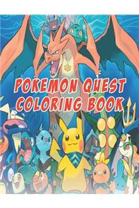 Pokemon Quest Coloring Book