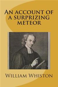 An account of a surprizing meteor