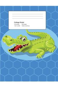Crocodile Composition Notebook