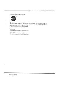 International Space Station Increment-2 Quick Look Report