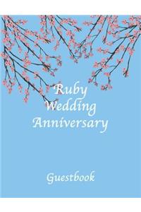 Ruby Wedding Anniversary