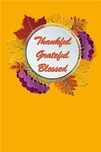 Thankful Grateful Blessed