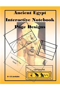 Ancient Egypt Interactive Notebook Page Designs