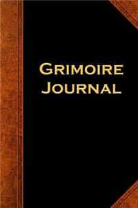 Grimoire Journal Vintage Style