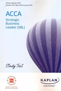 STRATEGIC BUSINESS EADER - STUDY TEXT