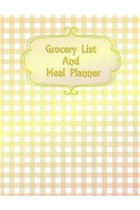 Grocery List and Meal Planner