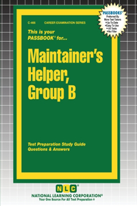 Maintainer's Helper, Group B