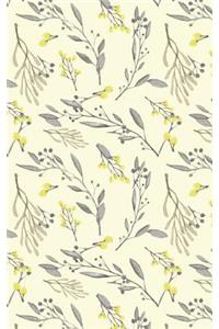 Yellow Blossoms - Blank Notebook - 5
