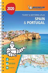 Spain & Portugal 2020 - Tourist and Motoring Atlas (A4-Spiral)
