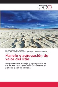 Manejo y agregación de valor del litio