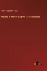 Method of Memorizing the Materia Medica