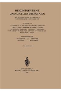 Herzinsuffizienz und Digitaliswirkungen