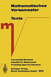 Mathematisches Vorsemester: Texte