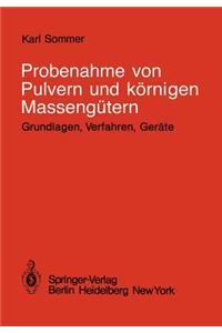 Probenahme Von Pulvern Und Körnigen Massengütern