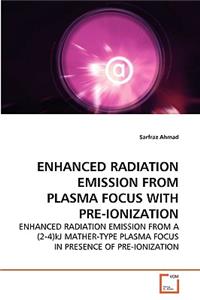 Enhanced Radiation Emission from Plasma Focus with Pre-Ionization