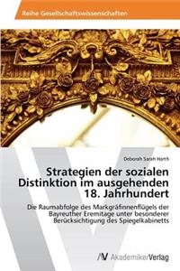 Strategien der sozialen Distinktion im ausgehenden 18. Jahrhundert