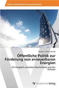 Öffentliche Politik zur Förderung von erneuerbaren Energien