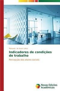 Indicadores de condições de trabalho