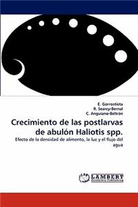 Crecimiento de Las Postlarvas de Abulon Haliotis Spp.