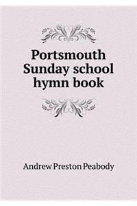 Portsmouth Sunday school hymn book