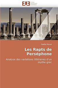 Les rapts de perséphone