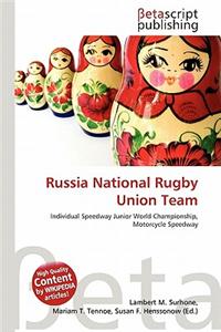 Russia National Rugby Union Team