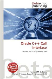 Oracle C++ Call Interface