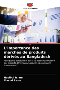 L'importance des marchés de produits dérivés au Bangladesh