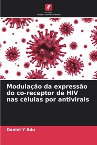 Modulação da expressão do co-receptor de HIV nas células por antivirais